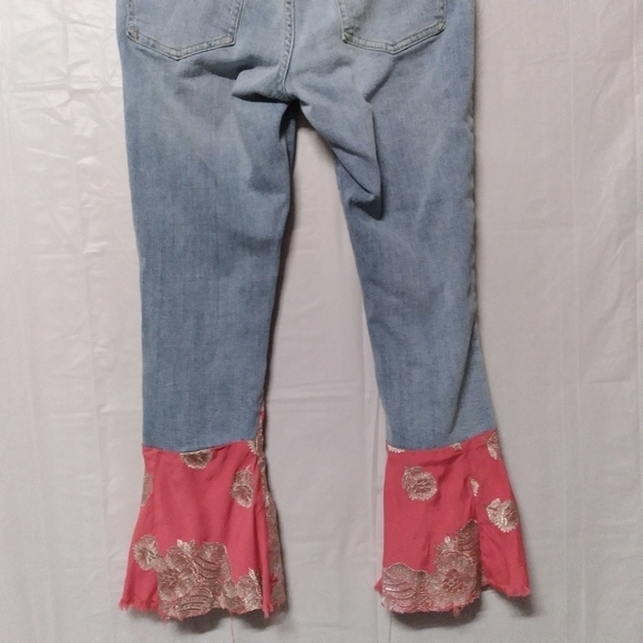 Anthropologie Pilcro Flare Denim Jeans Size 28 - Picture 10 of 14